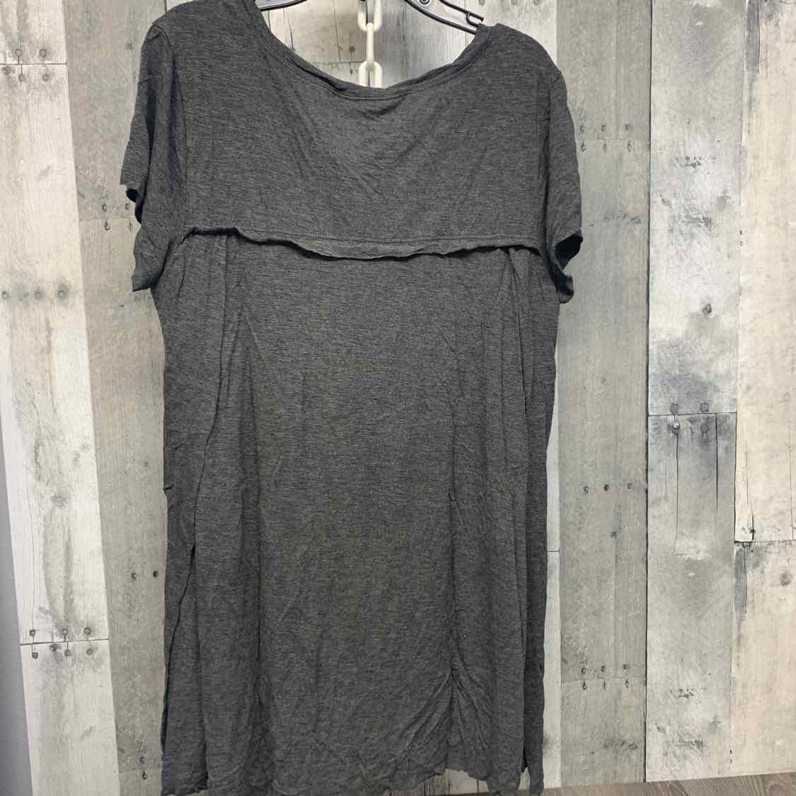 Size L Gray Jessica Simpson Nursing Top