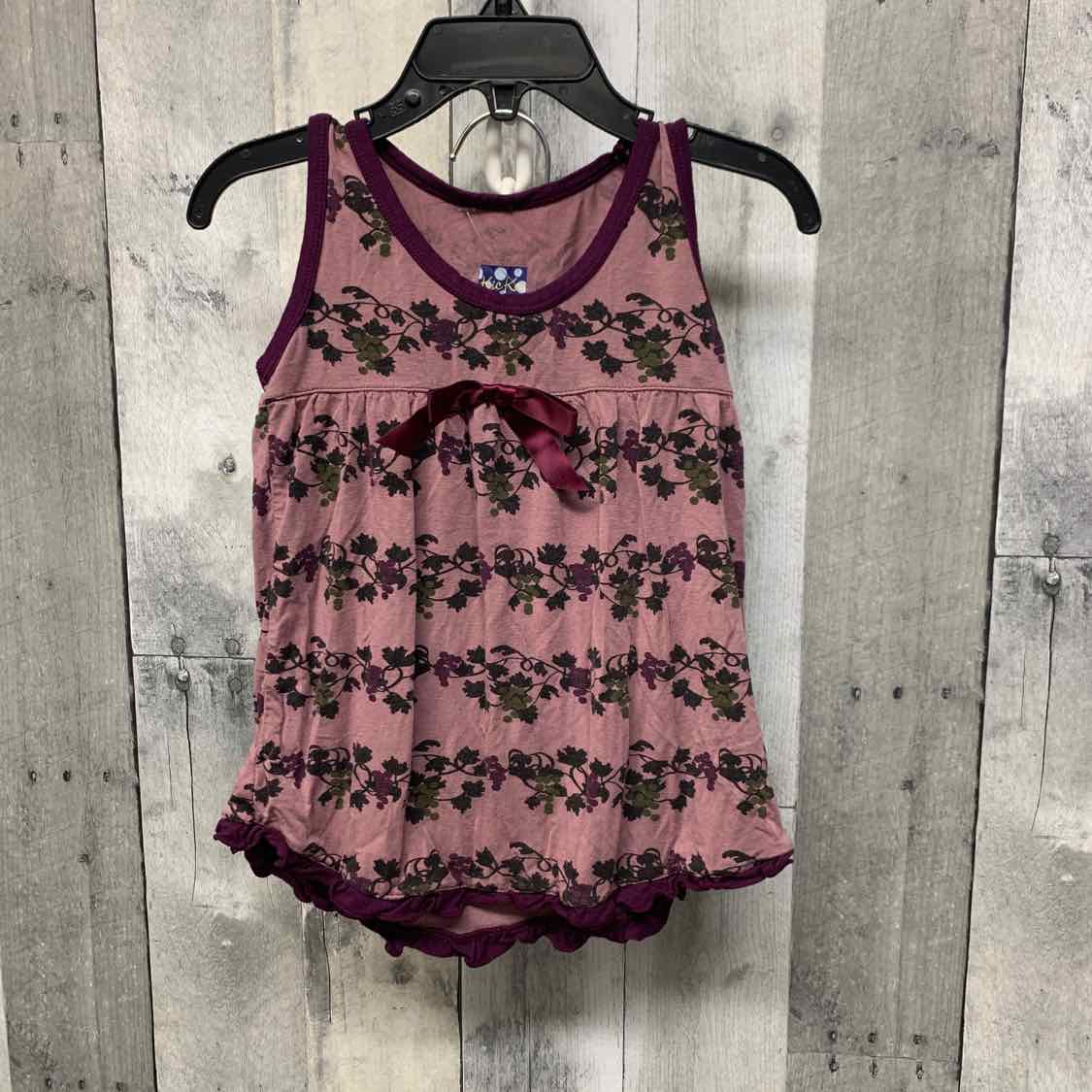 Size 2T Purple Bamboo Shirt/Shorts