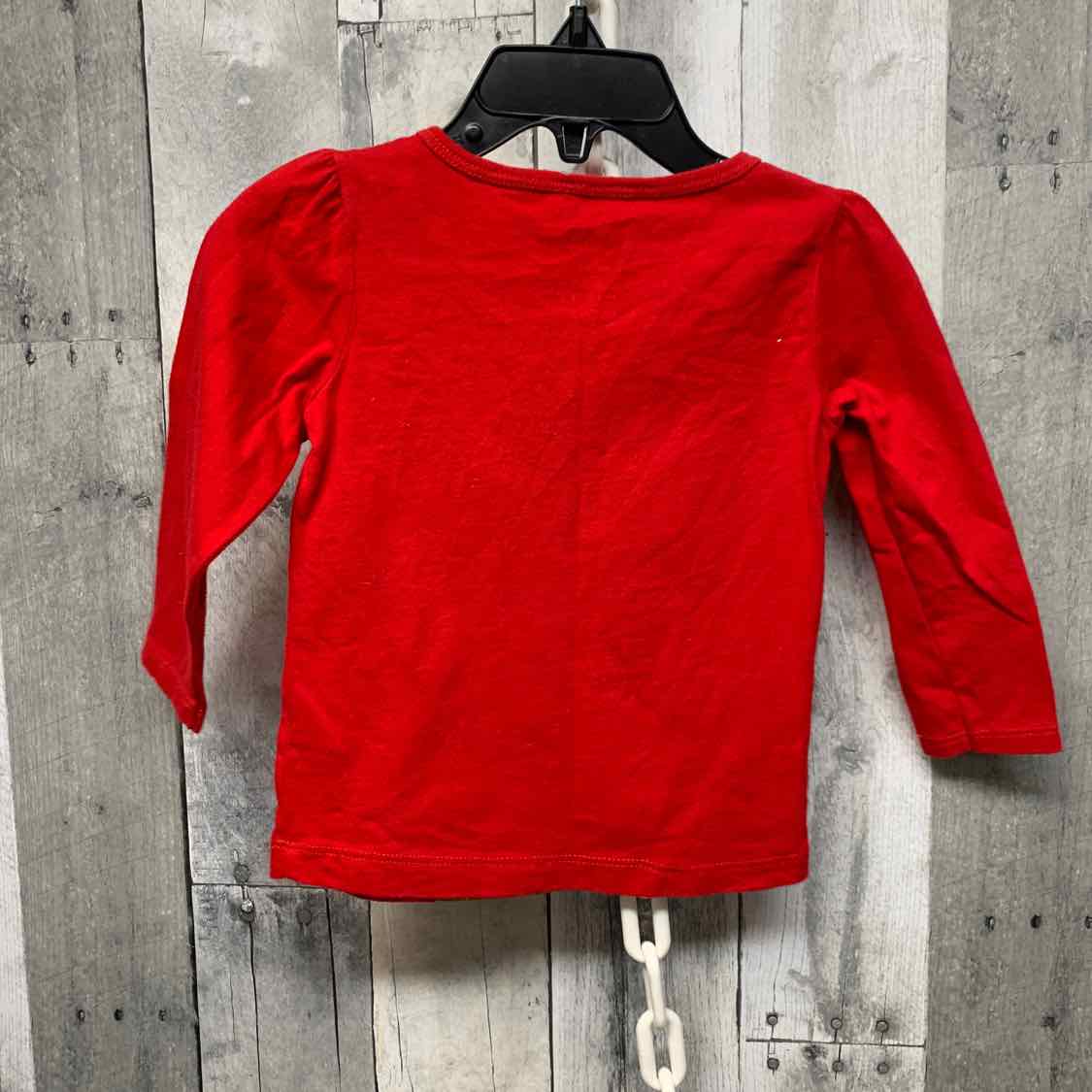 Size 18 Months Red Graphic Just One You Long Sleeve Shirt