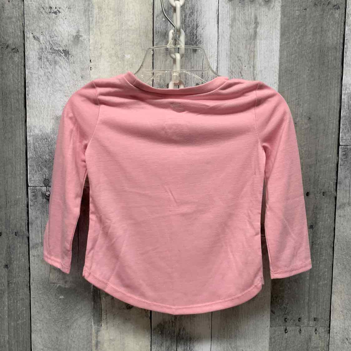 Size 18 Months Pink Sport Brand Long Sleeve Shirt