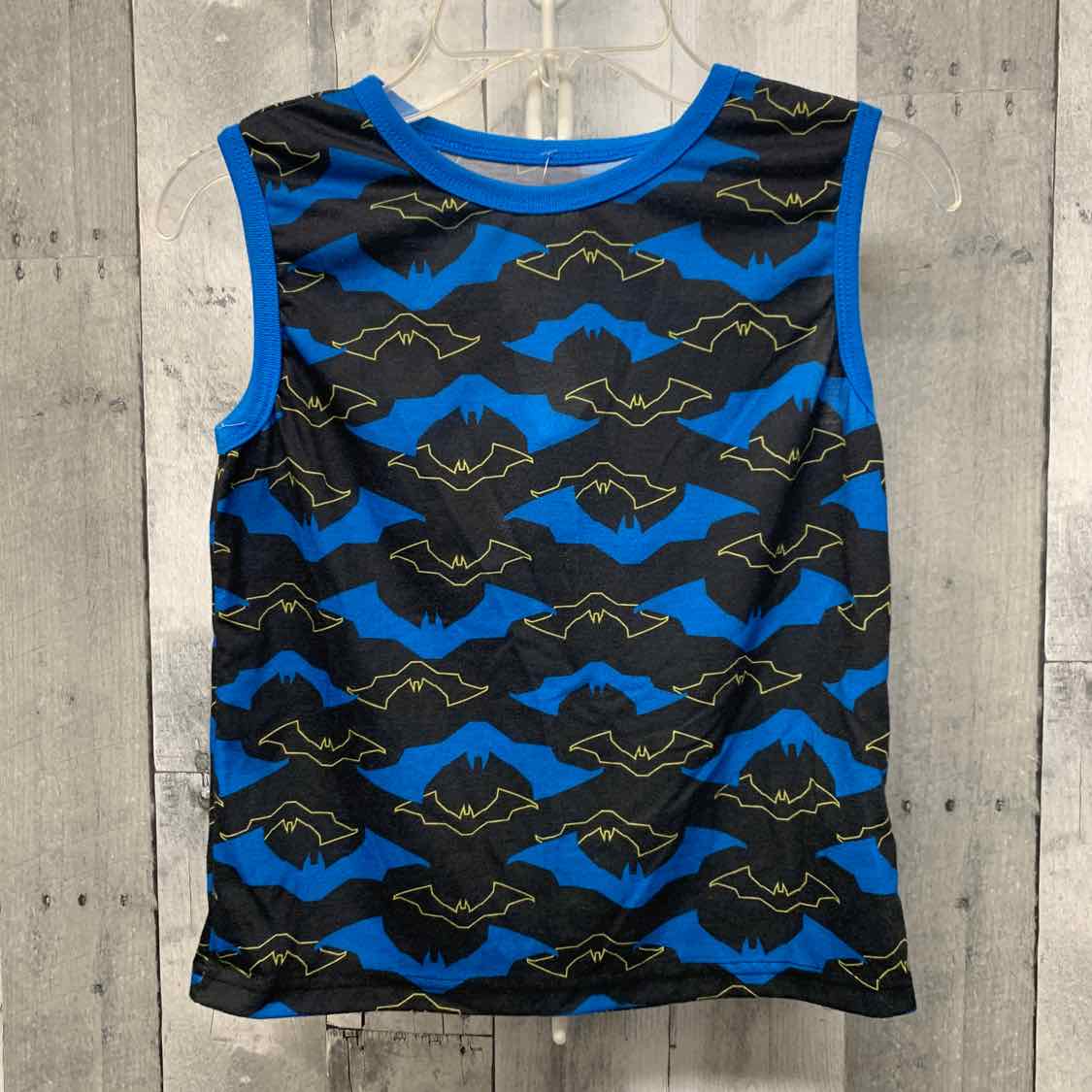Size 8 Blue Batman Tank Top