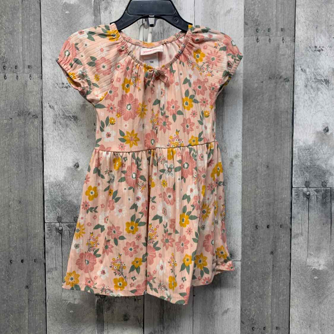 Size 18 Months Pink/Yellow Little Lass Dress - OodlesCB