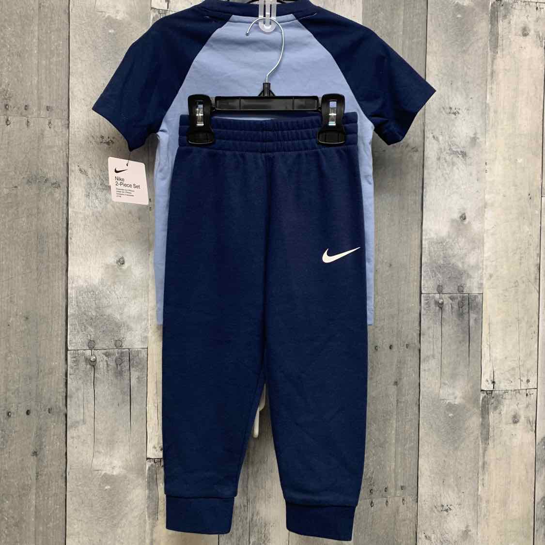 Size 3T Blue/Navy Sport Brand Shirt/Pants