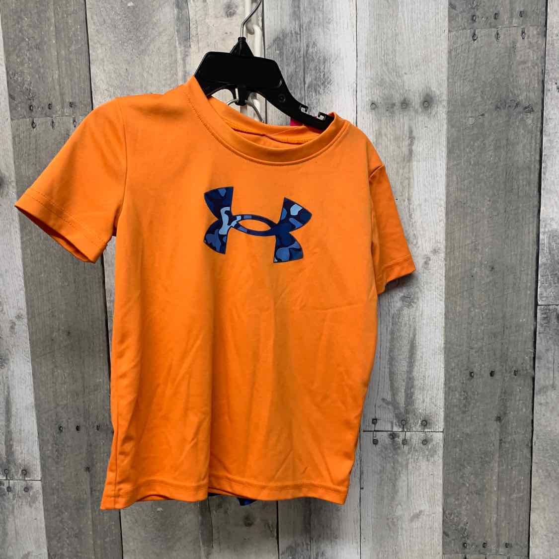 Size 3T Orange/Blue Sport Brand Shirt/Shorts