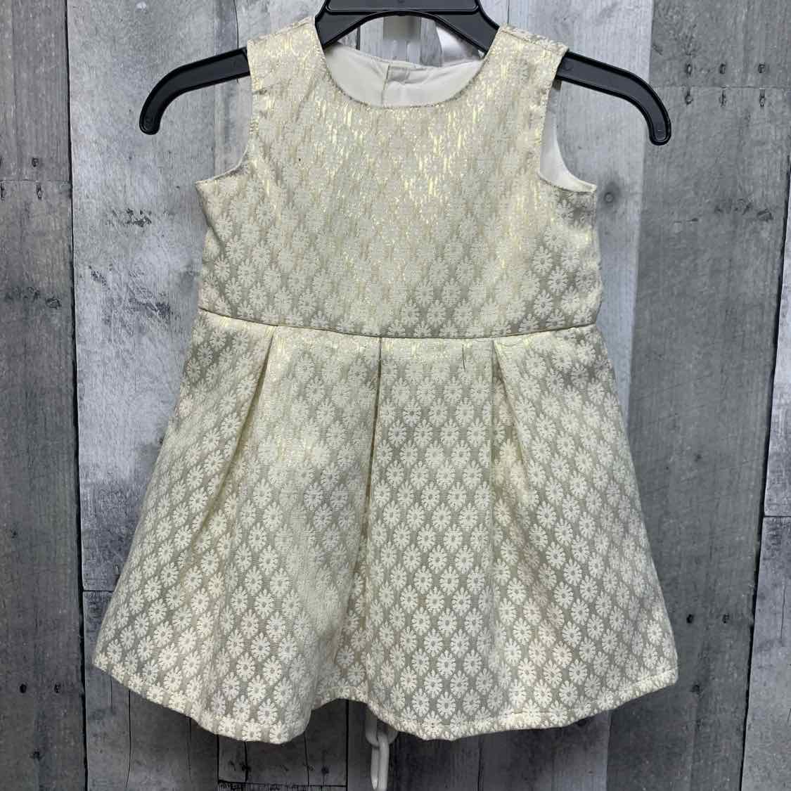 Size 6 Months Gold Carter's Dress - Party