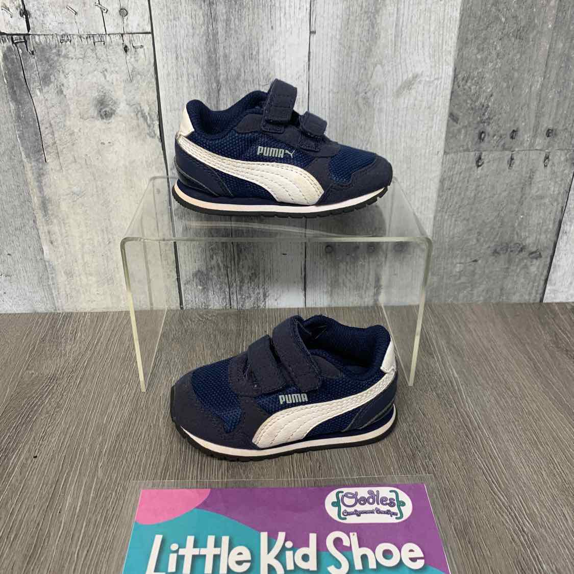 Size 5 Navy Puma Sneakers