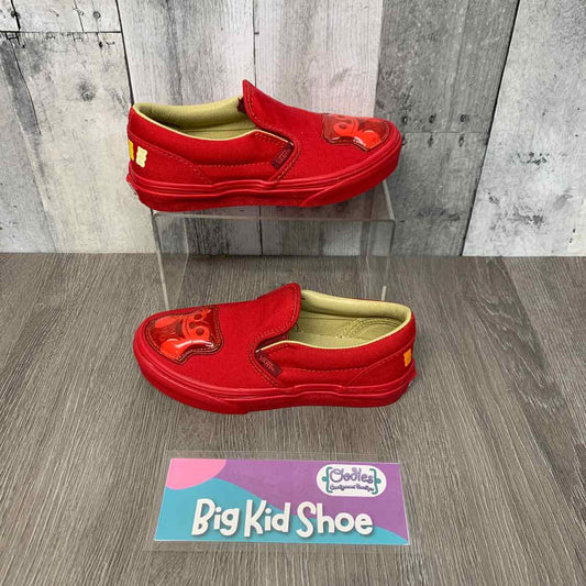 Size 1 Red Vans Sneakers - OodlesCB