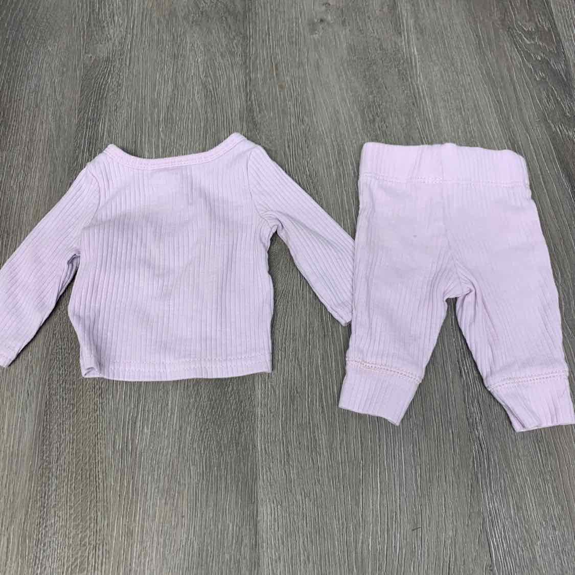 Size Preemie Purple Carter's Shirt/Pants