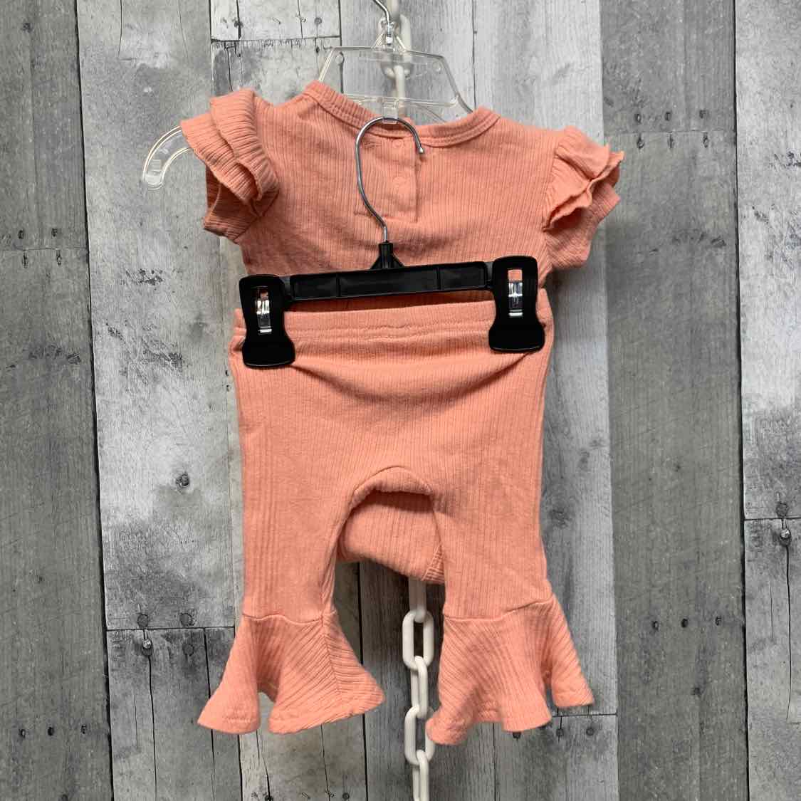 Size 3-6 Months Pink B Brand Shirt/Leggings