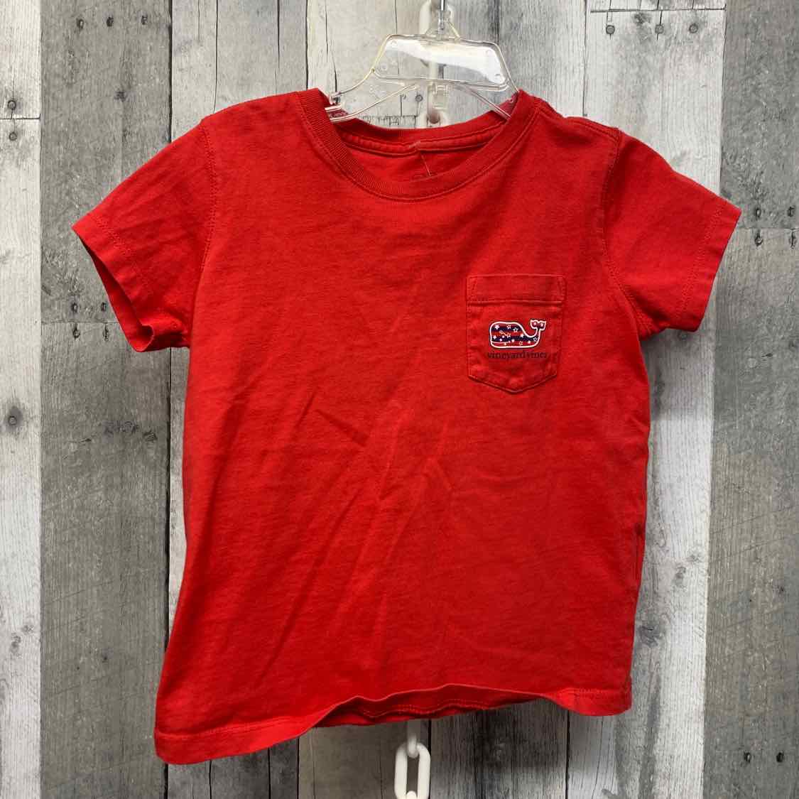 Size 4T Red Vineyard Vines T Shirt