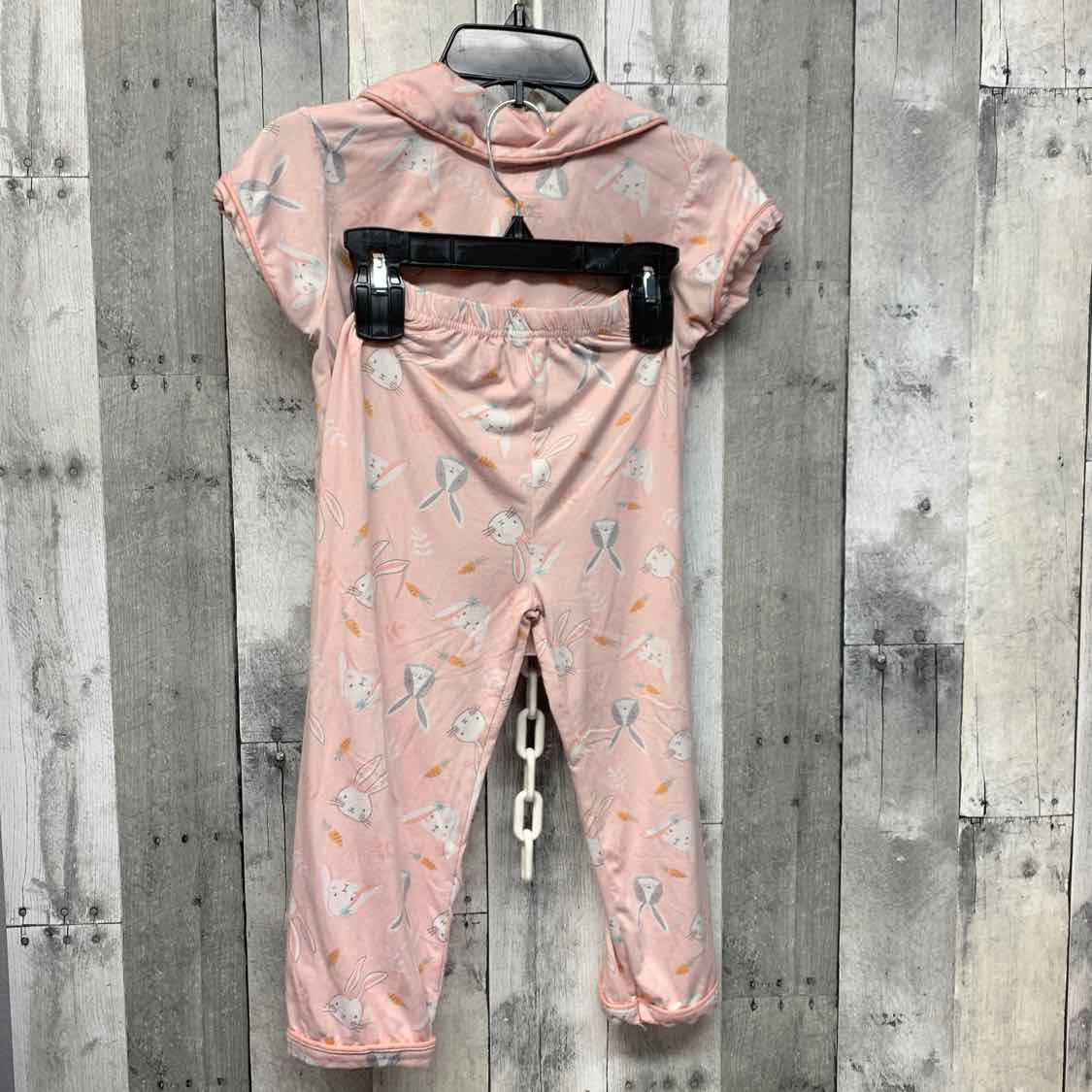 Size 4 Pink Print Jessica Simpson 2pc PJs