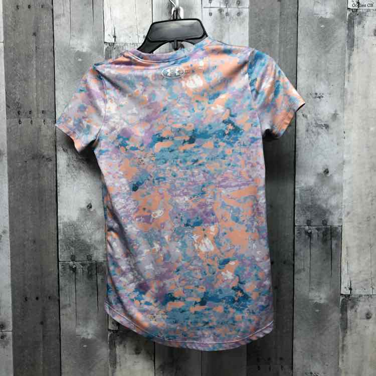 Size Medium Purple/Orange Sport Brand T Shirt