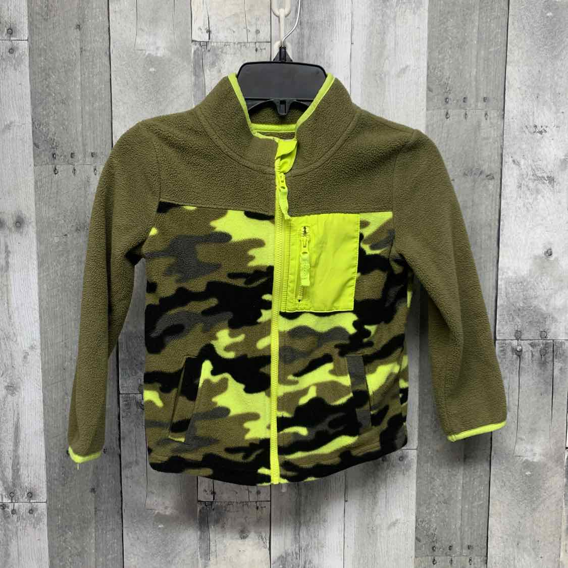 Size 5T Green/Black Jumping Beans Light Jacket