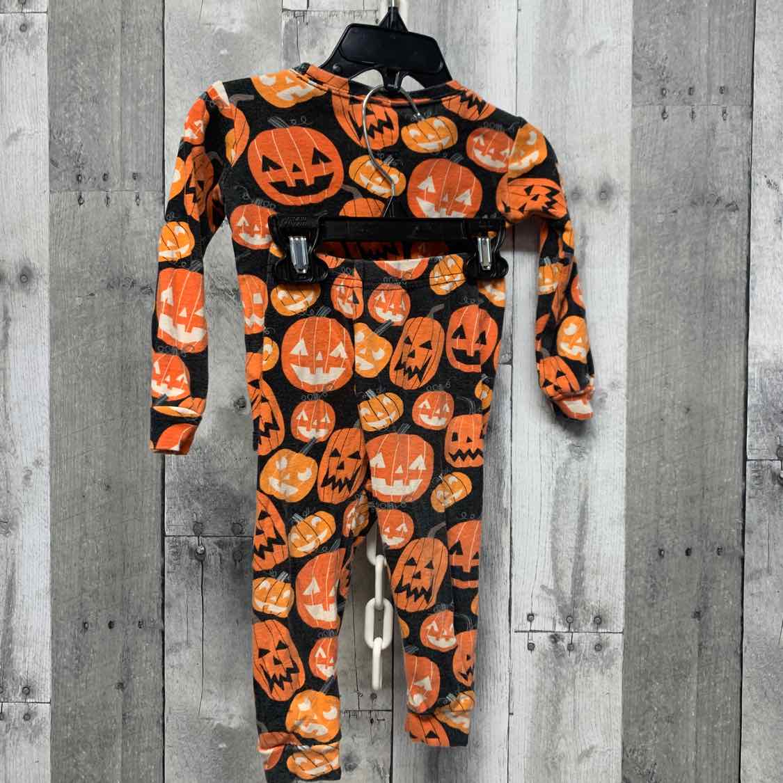 Size 12-18 Months Orange Children's Place 2pc PJs