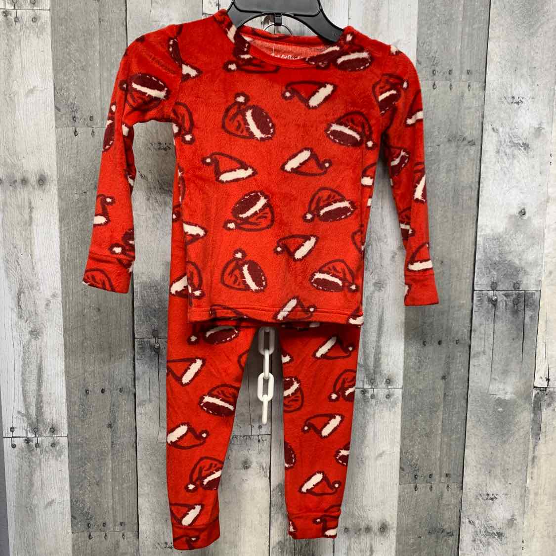 Size 4 Red Print Cat & Jack 2pc PJs