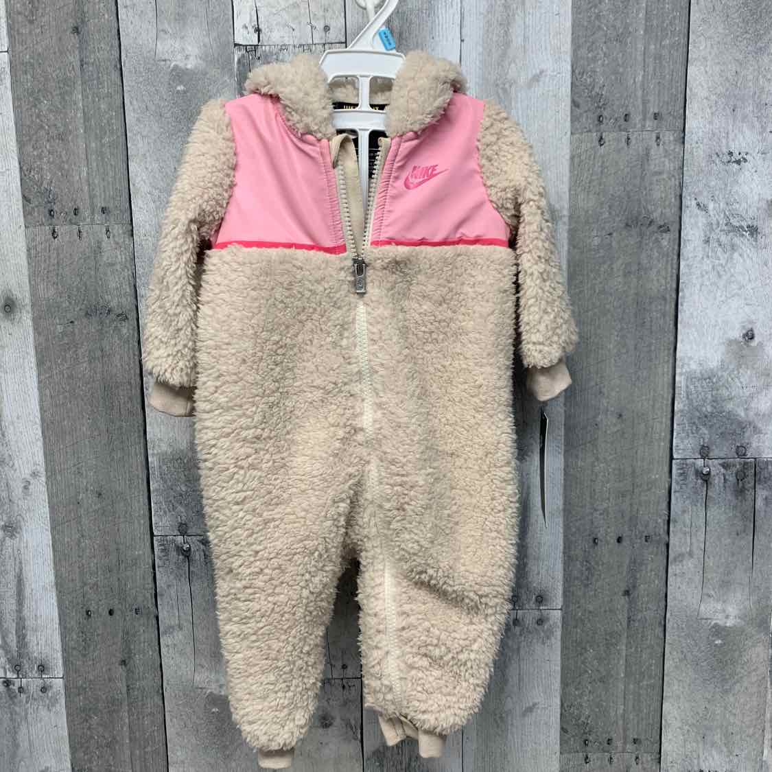Size 6 Months Tan/Pink Sport Brand Heavy Jacket