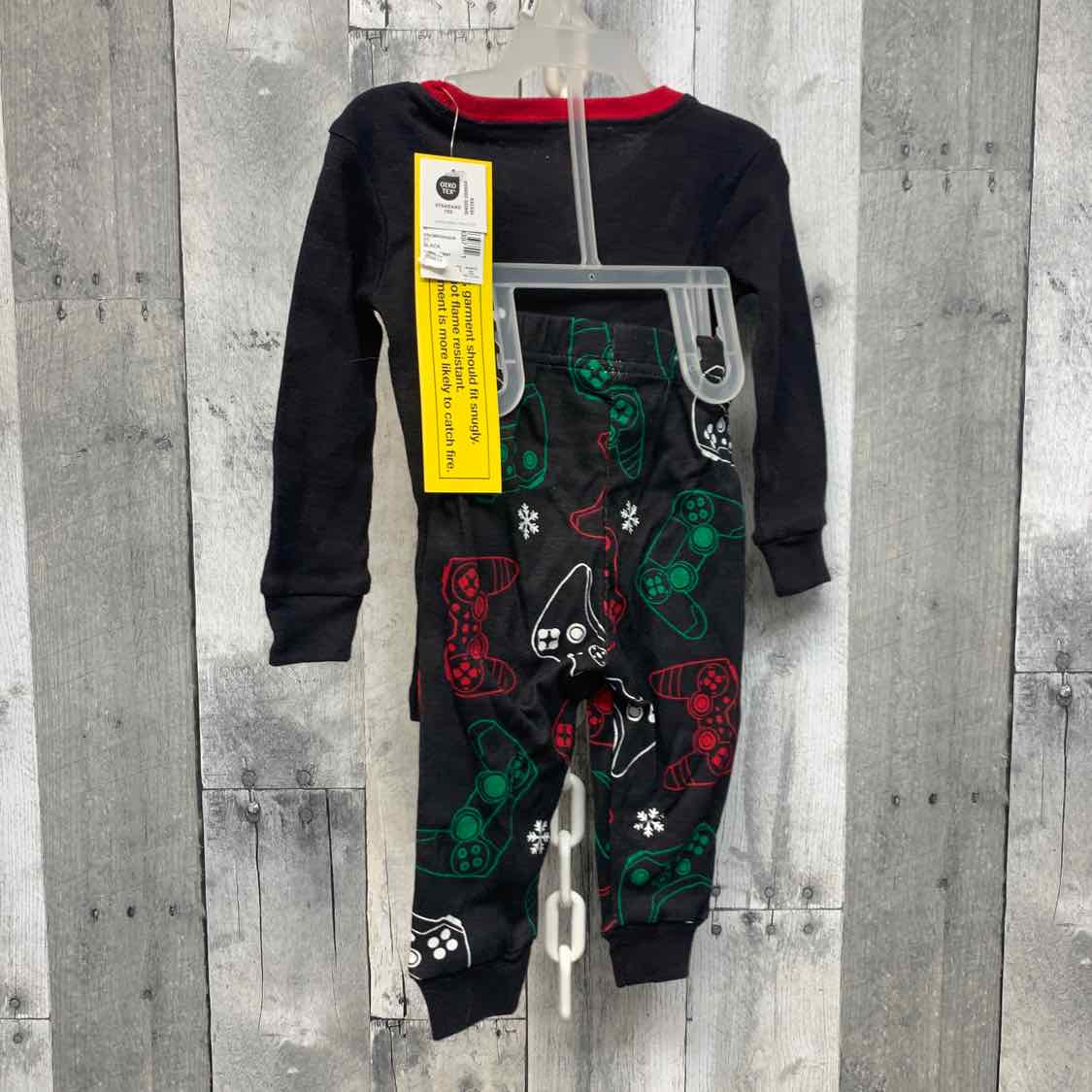 Size 9-12 Months Black Children's Place 2pc PJs