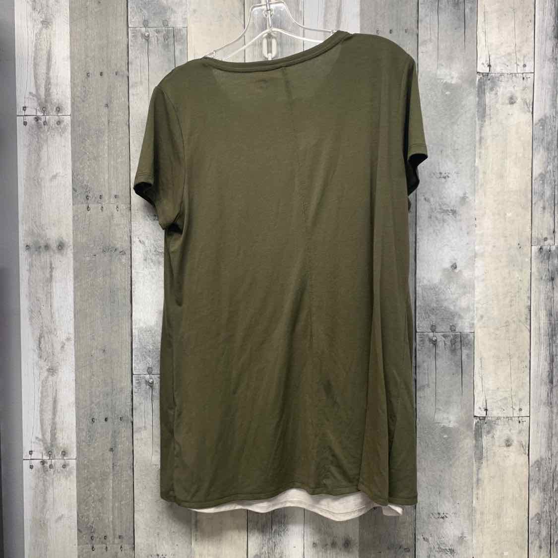 Size L Green Motherhood T Shirt - OodlesCB