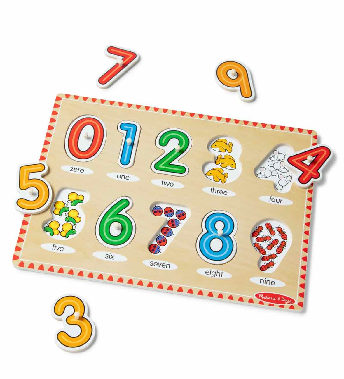 Melissa & Doug See-Inside Alphabet Peg Puzzle