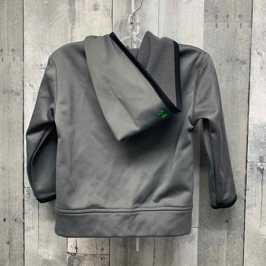 Size 2T Gray/Green Sport Brand Light Jacket