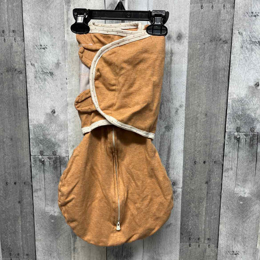 Size 0-3 Months Light Brown B Brand Swaddle