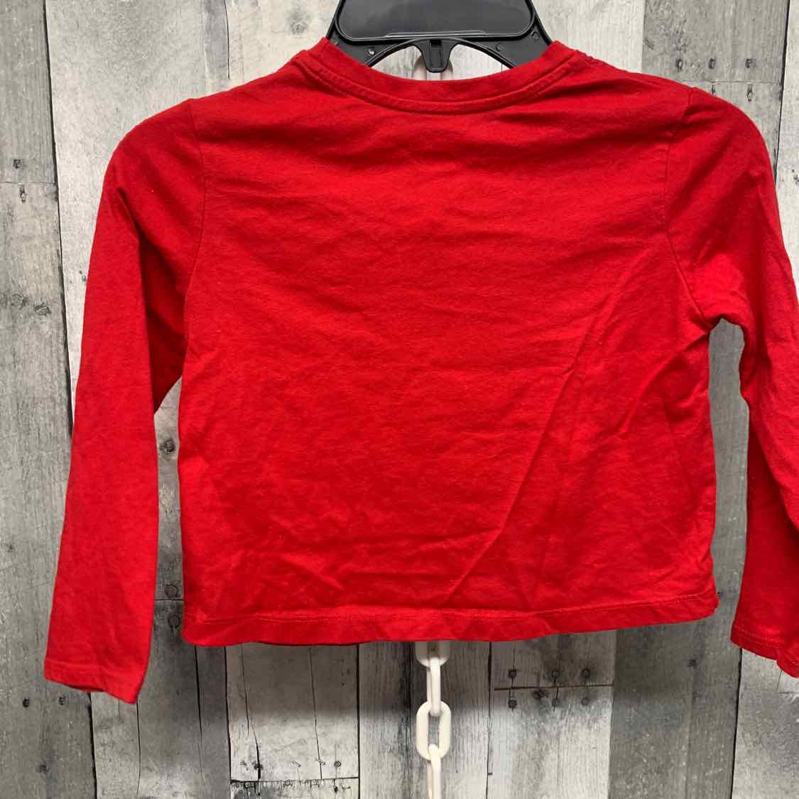 Size 4/5 Red/Gold Holiday Brands Long Sleeve Shirt