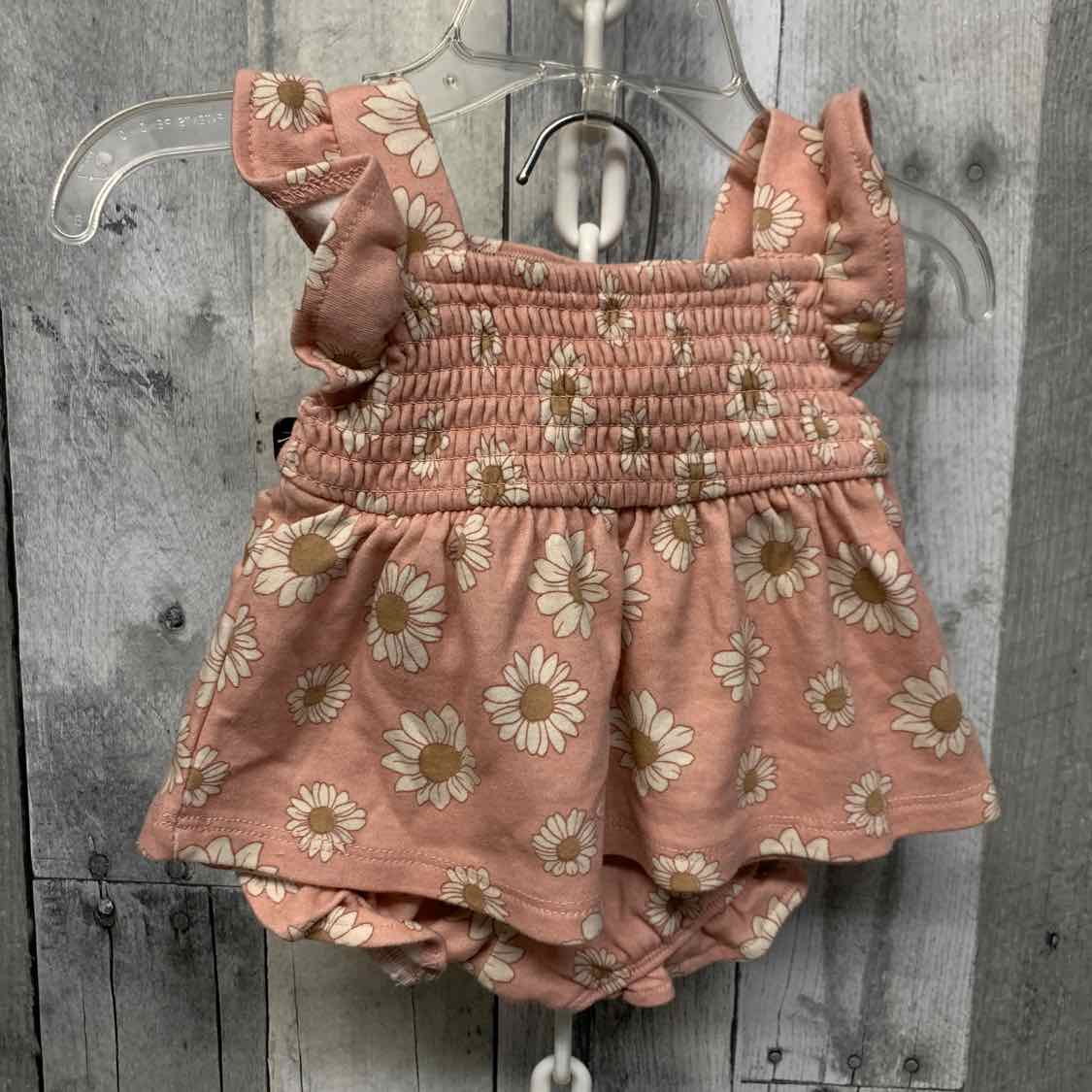 Size 0-3 Months Pink Print Nicole Miller Shirt/Shorts