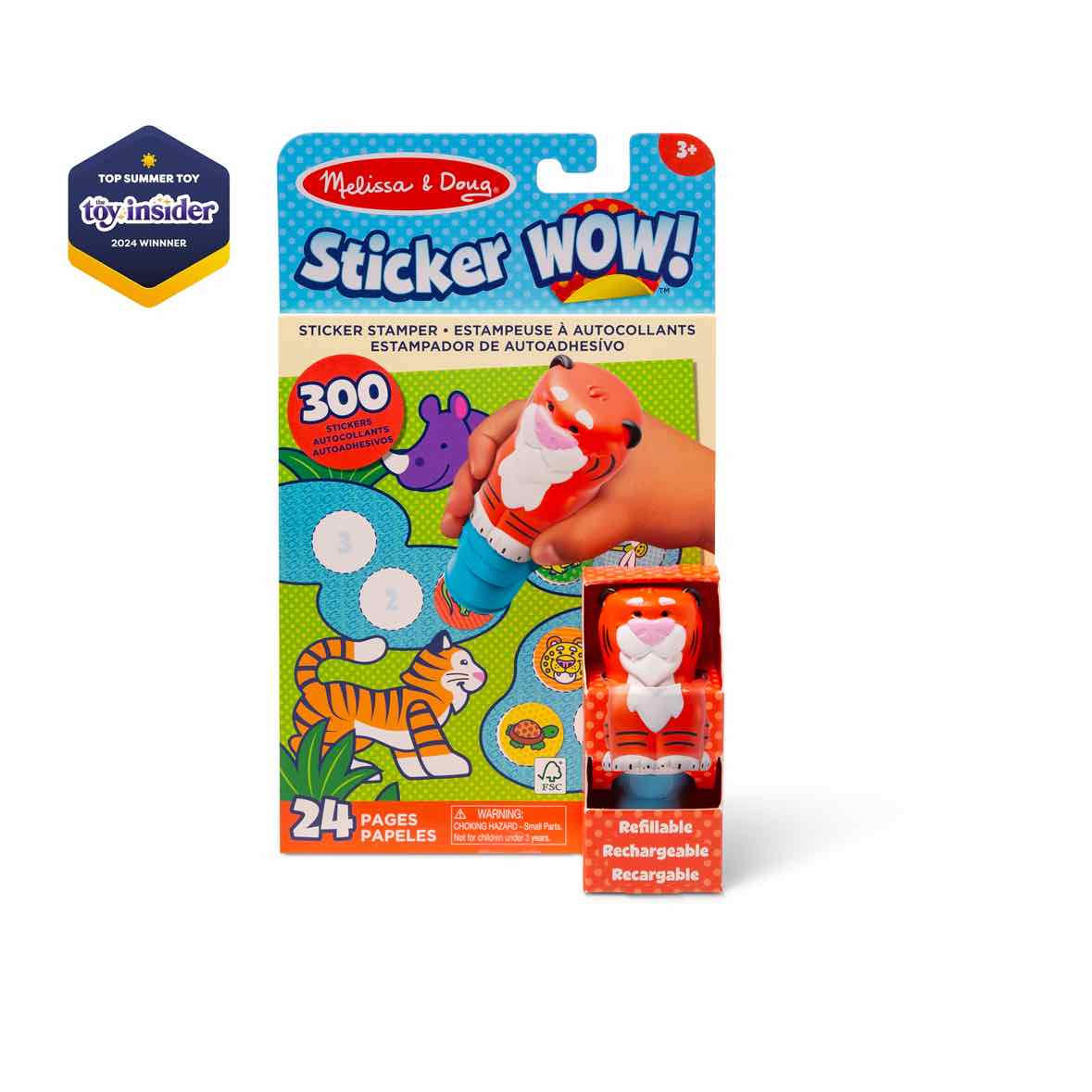 Melissa & Doug Sticker WOW! Tiger