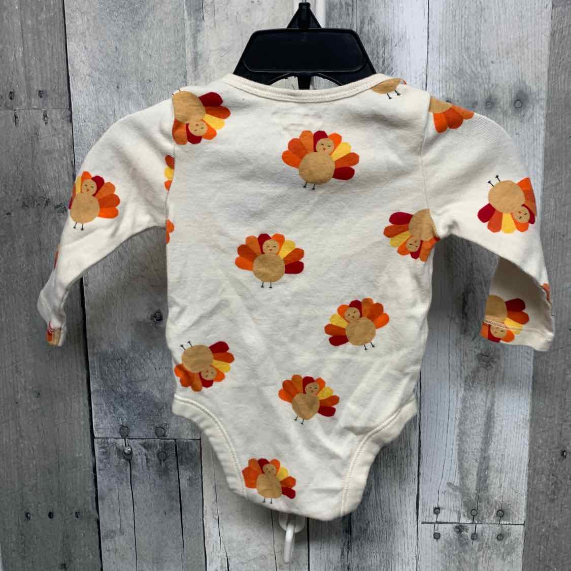 Size 3-6 Months Tan Print Old Navy Bodysuit