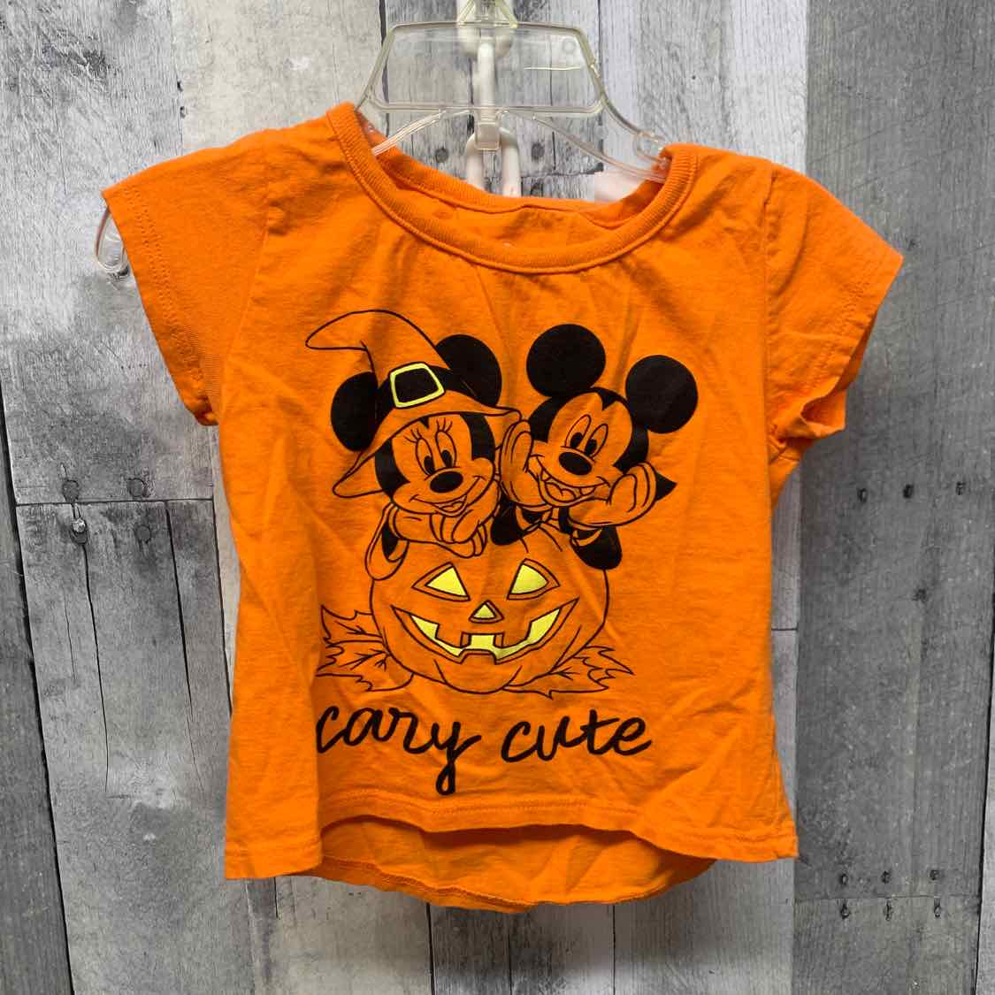 Size 3T Orange Disney T Shirt