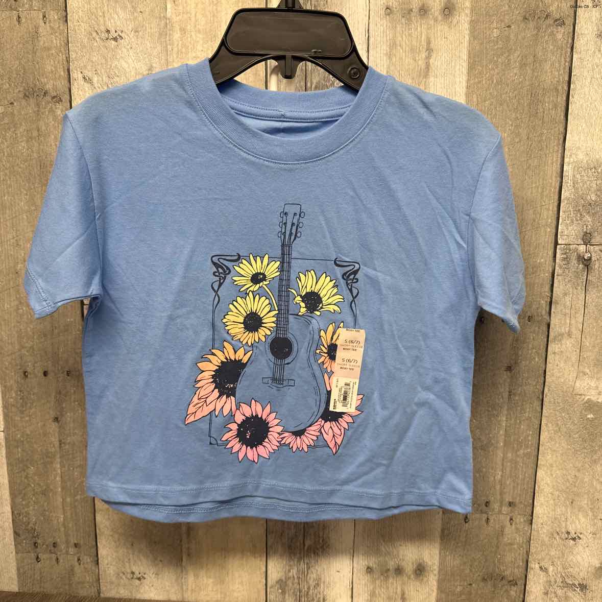 Size Small Blue Graphic SO T Shirt