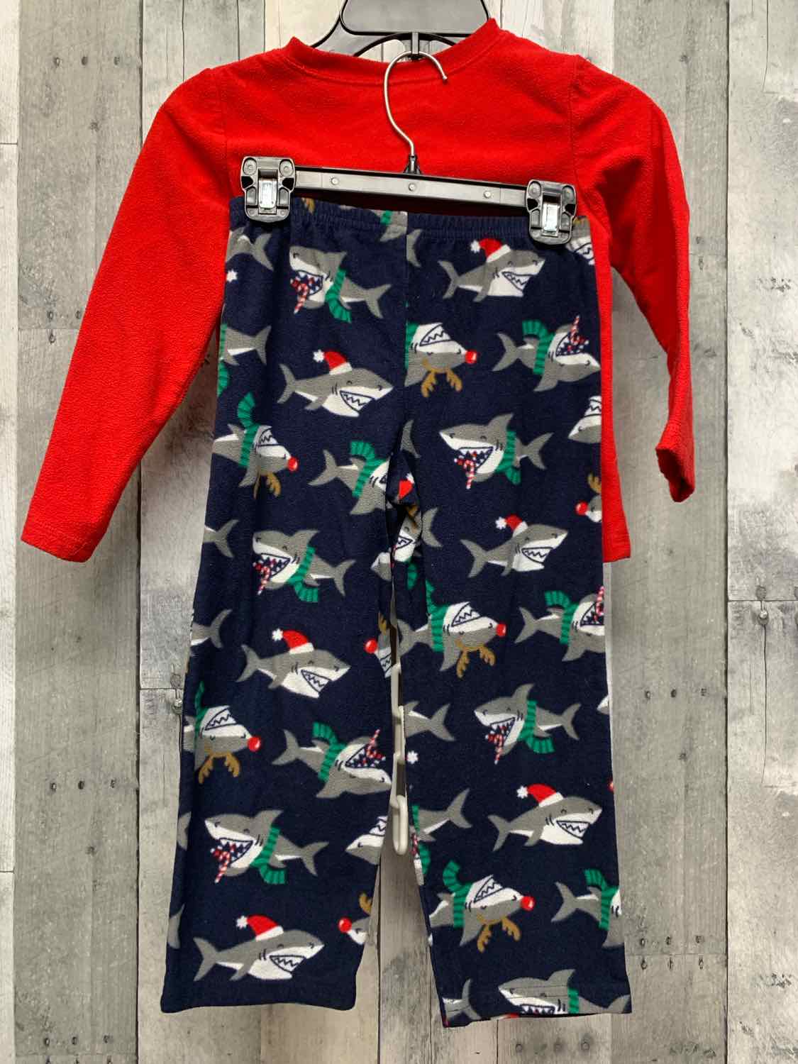 Size 5T Red/Navy Carter's 2pc PJs