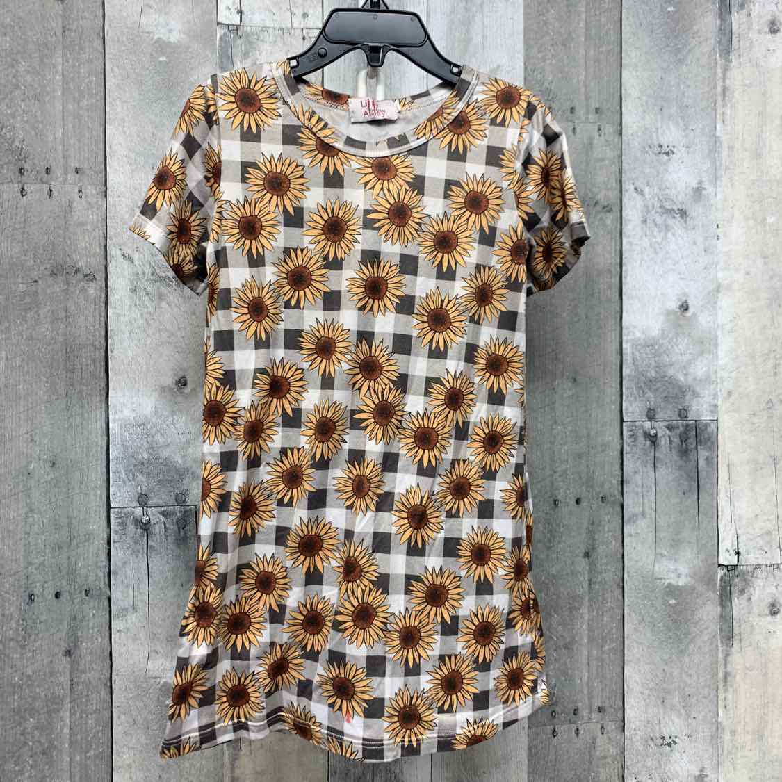 Size 3T/4T Yellow Floral Print B Brand Dress - Knit - OodlesCB