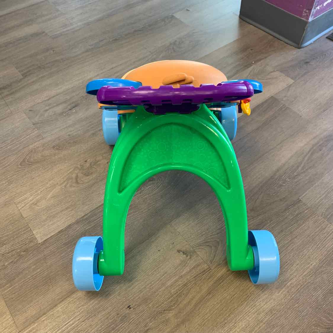 Fisher Price Blue/Tan Activity Walker