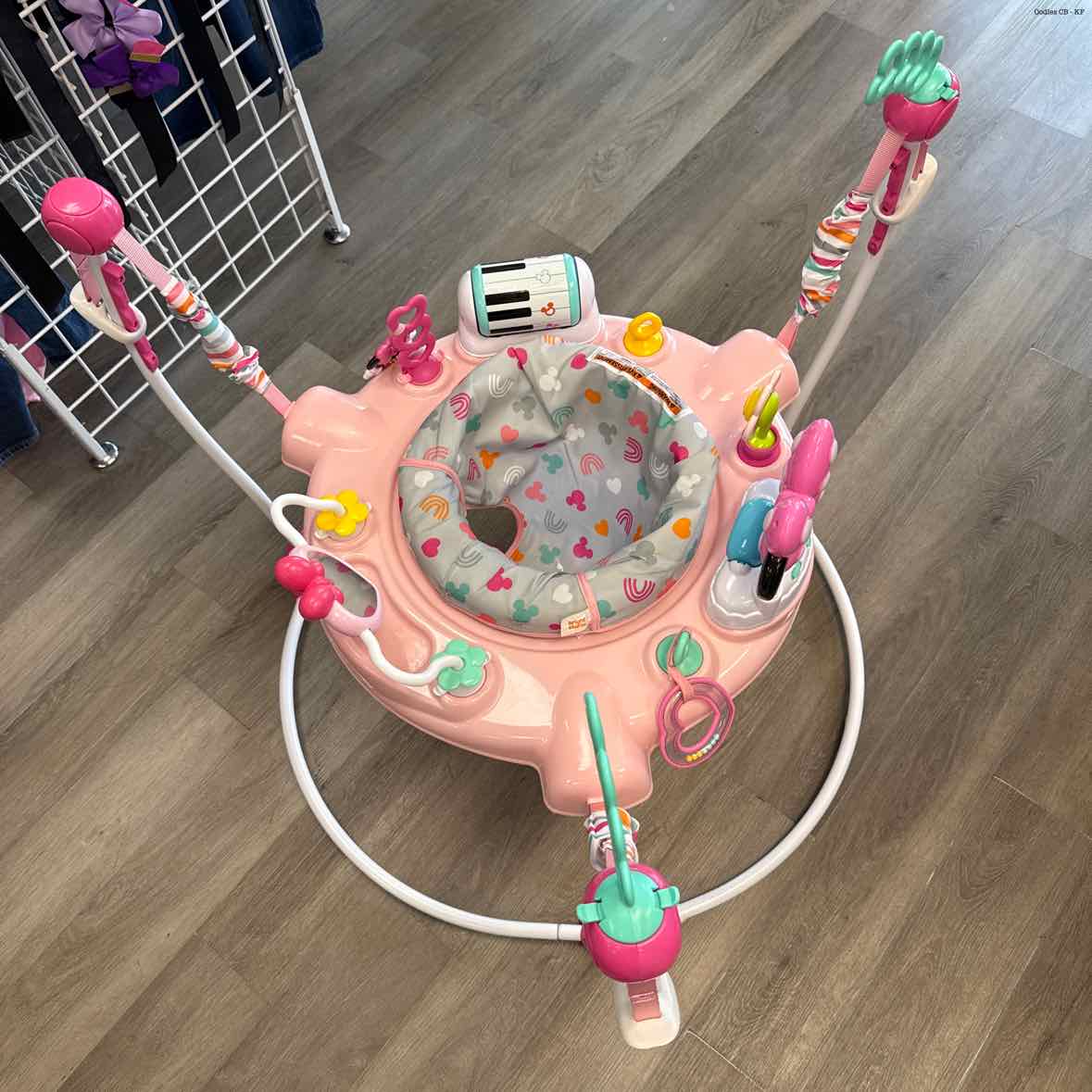 Bright Starts Pink Minnie Mouse Jumperoo