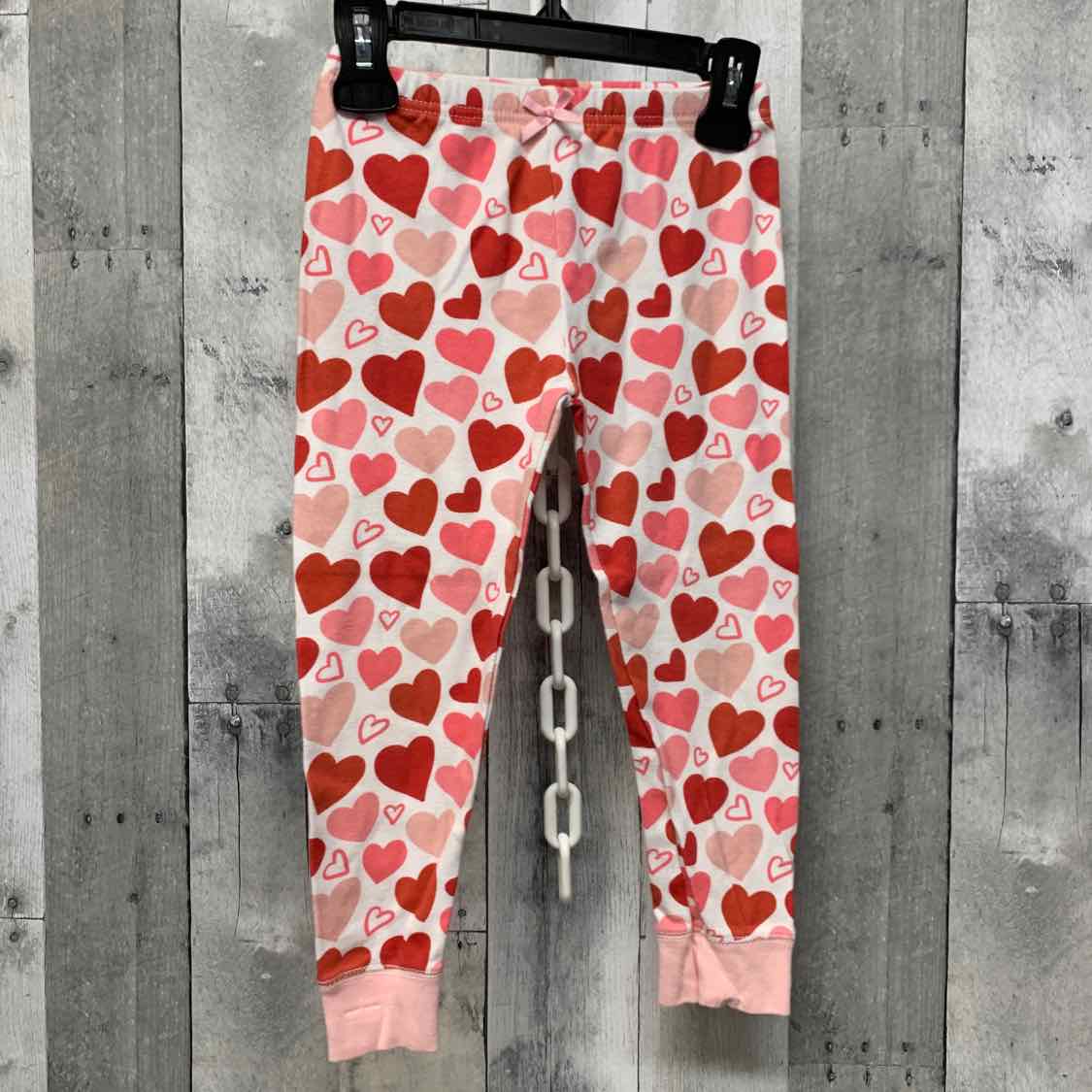 Size 5T Pink Print B Brand Leggings