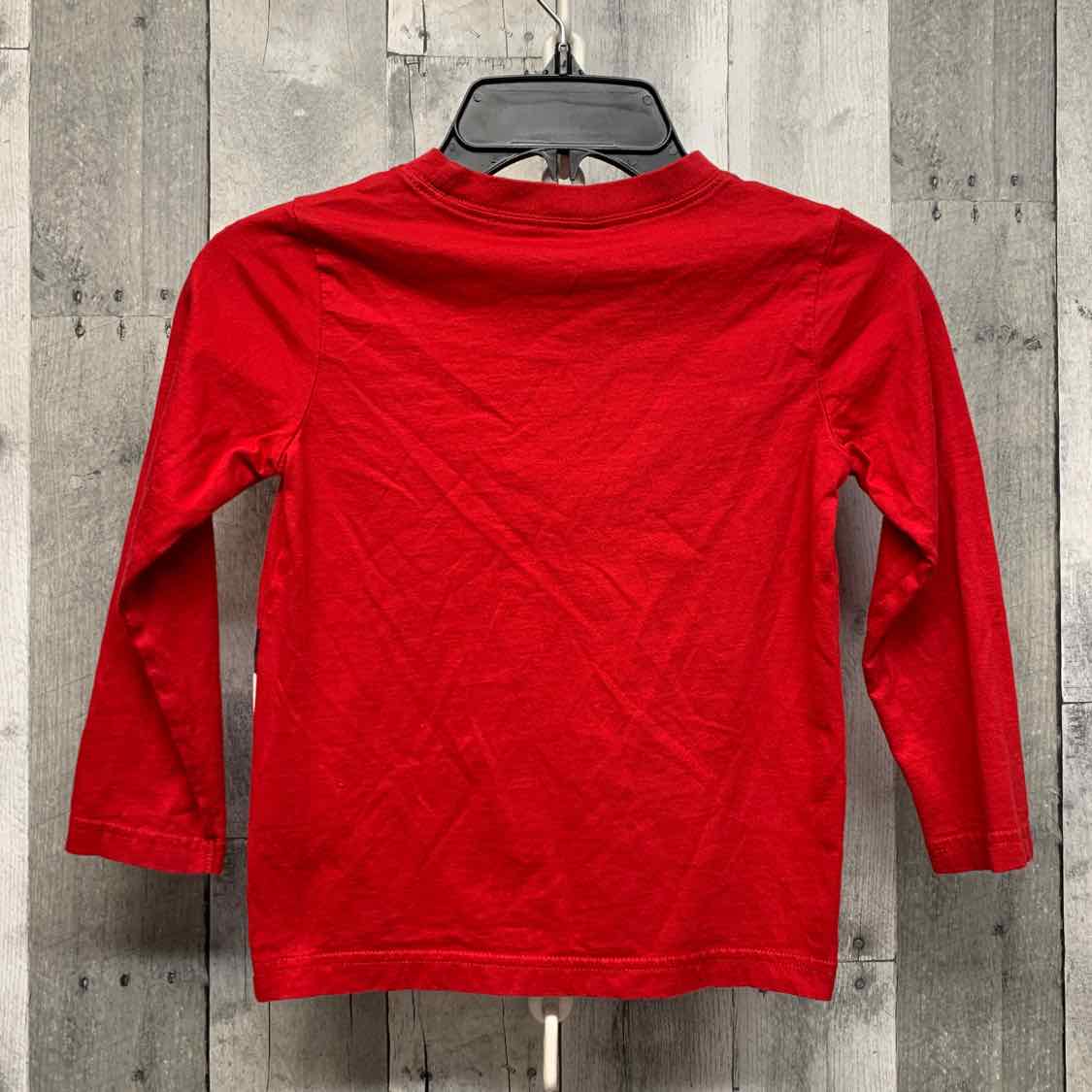 Size 4T Red Graphic Carter's Long Sleeve Shirt