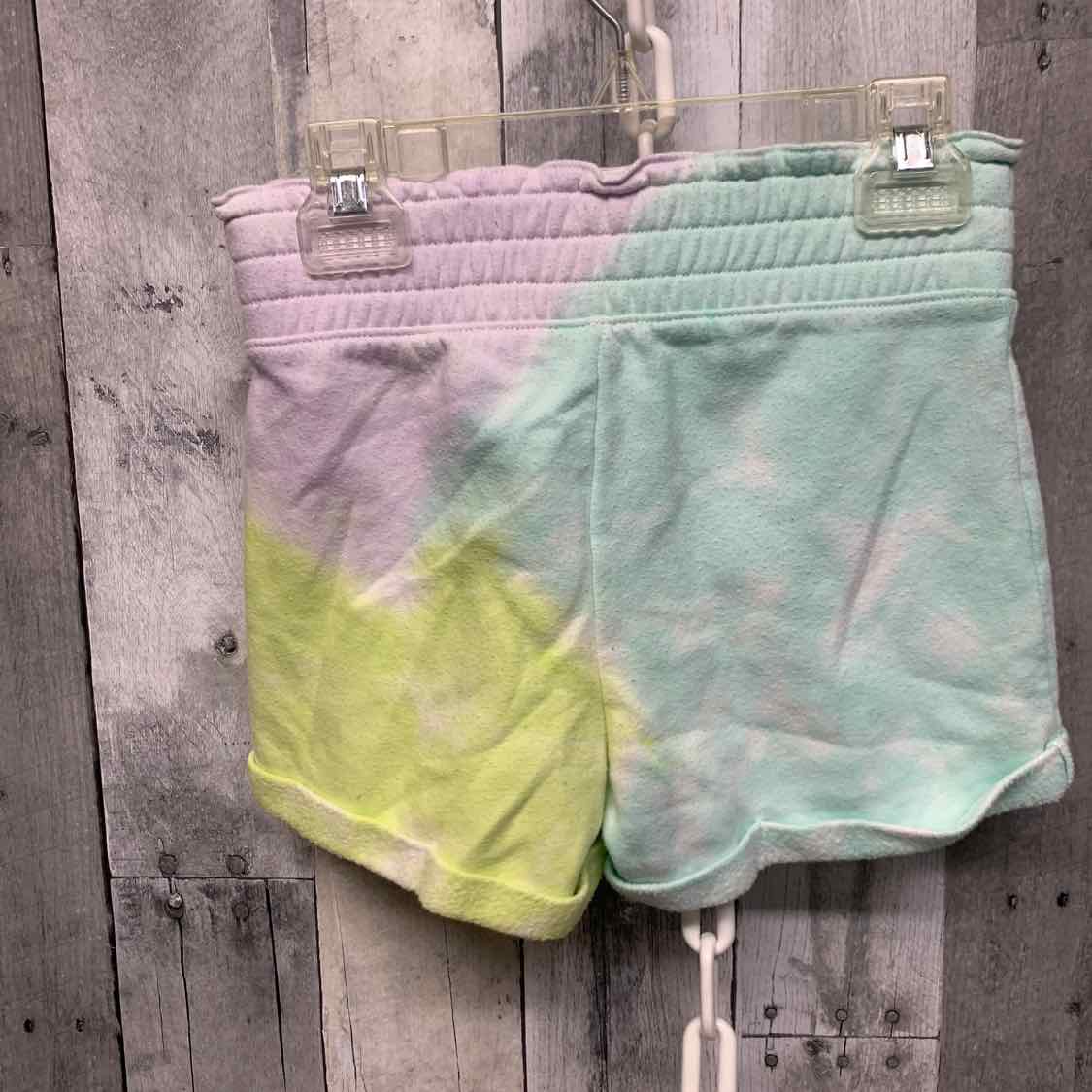 Size 6 Blue/Green Justice Shorts - Athletic