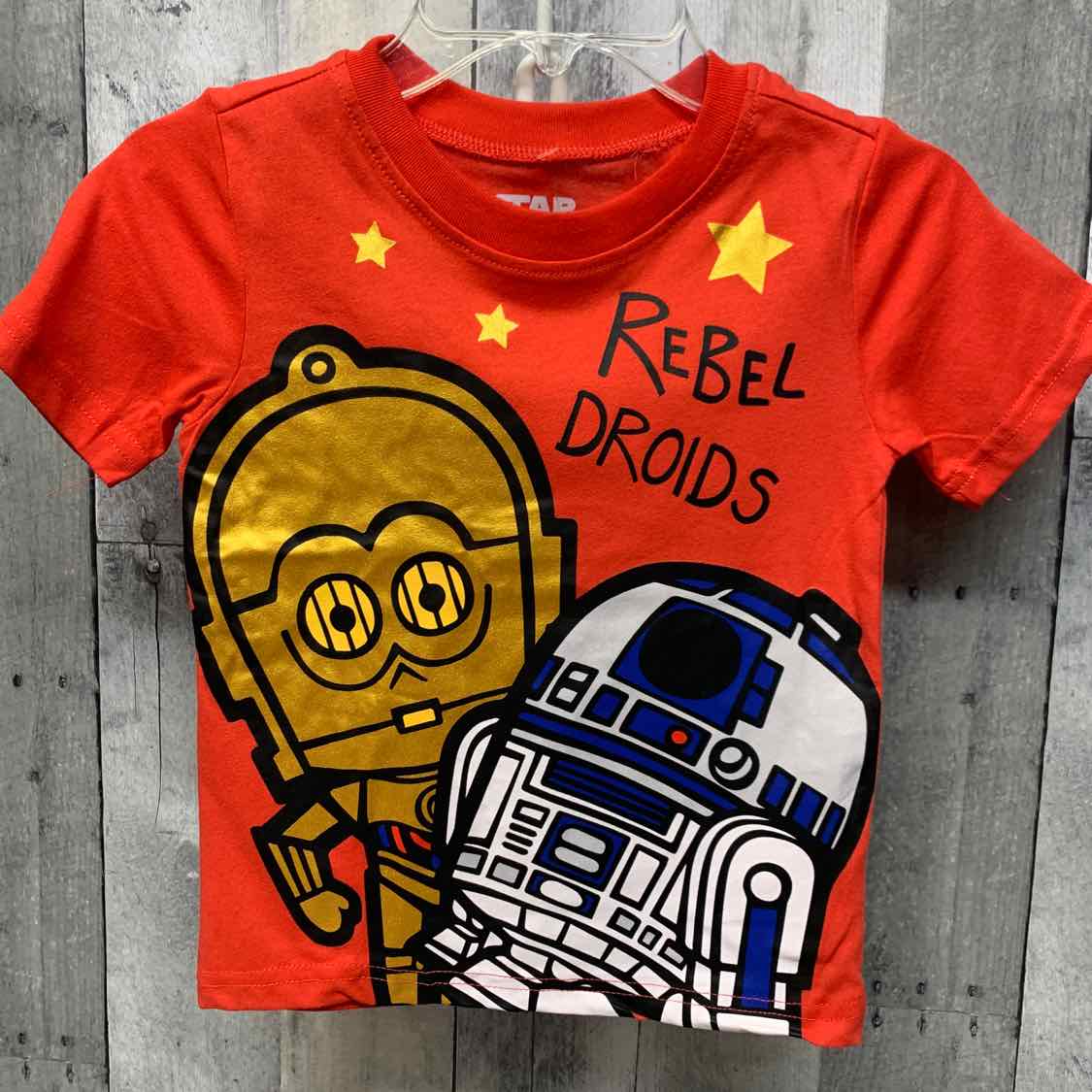 Size 4T Red Graphic Star Wars T Shirt