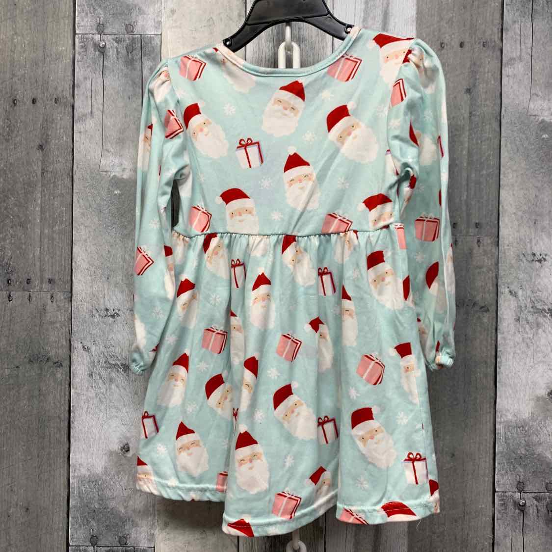 Size 3T Blue Print Picapino LS Dress