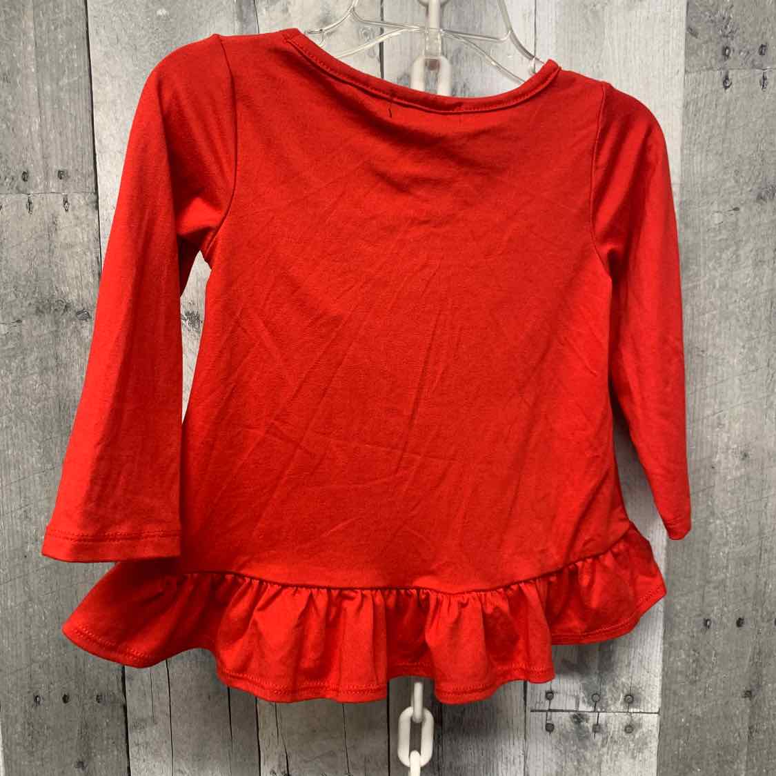 Size 18 Months Red Rare Too Long Sleeve Shirt