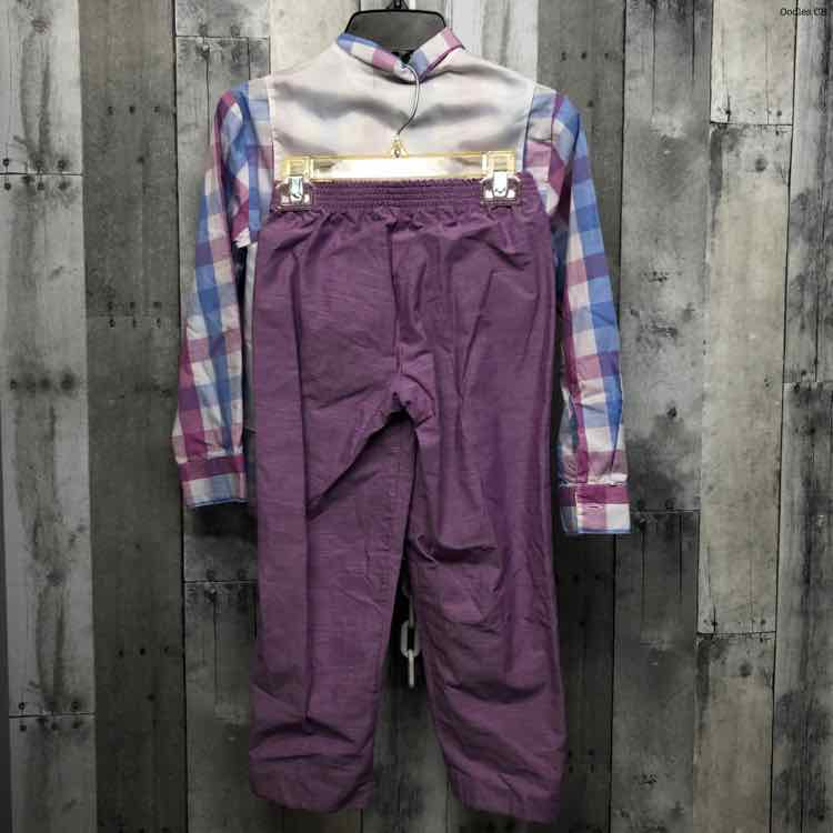 Size 7 White/Purple B Brand 2pc+ Suit