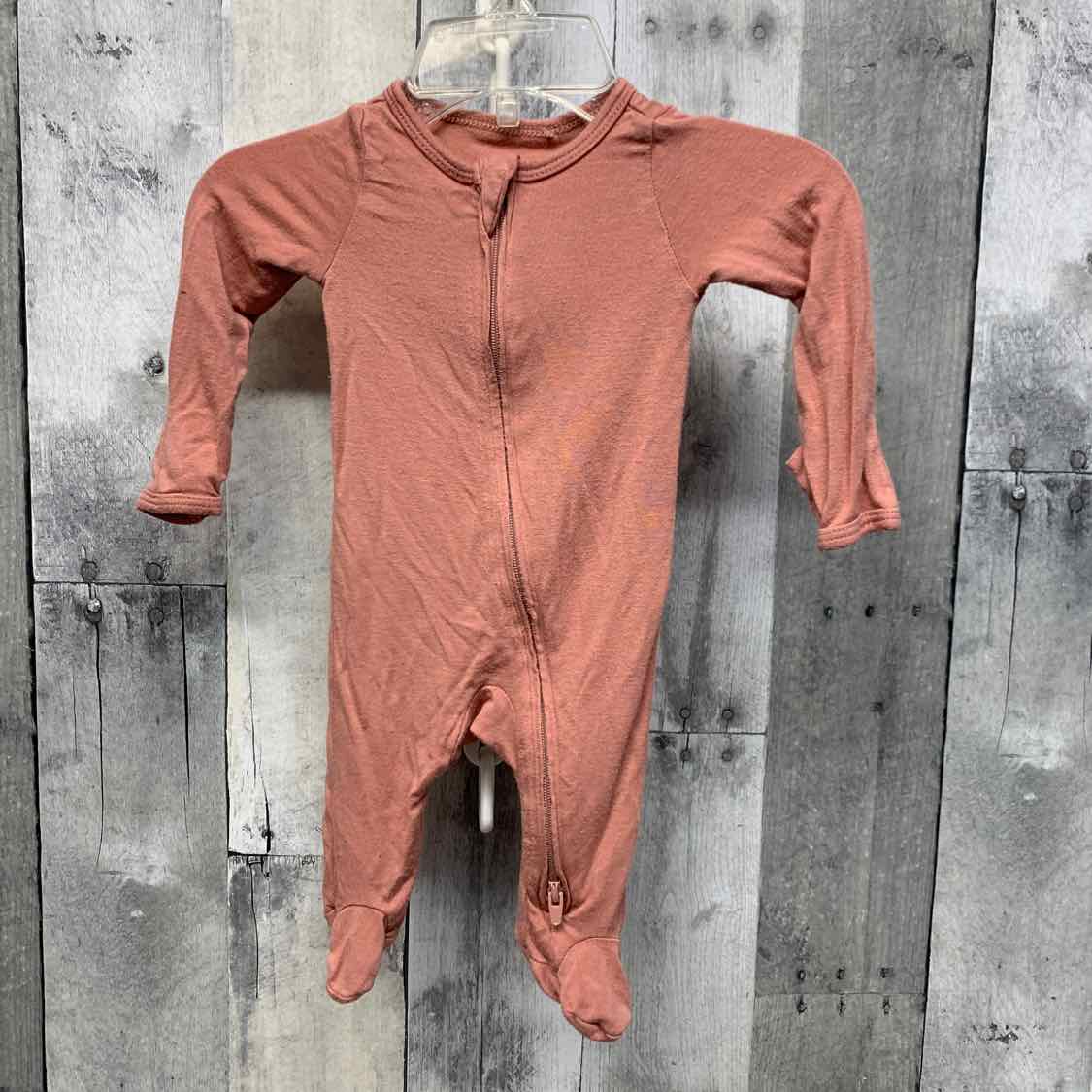 Size Newborn Pink Carter's Footy PJs