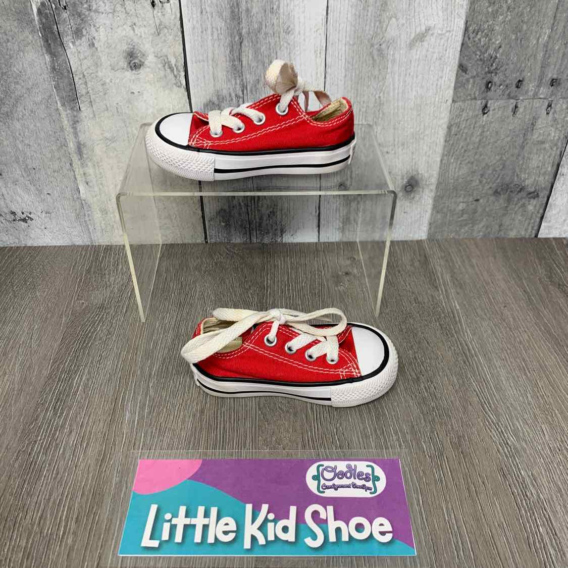 Size 4 Red Converse Sneakers