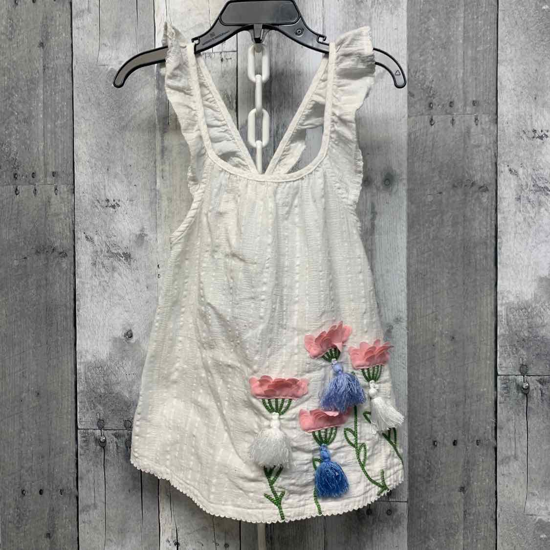 Size 3T White Mud Pie Tank Top