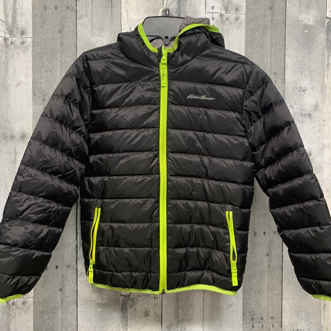 Size 7/8 Black/Gray Eddie Bauer Snow Jacket