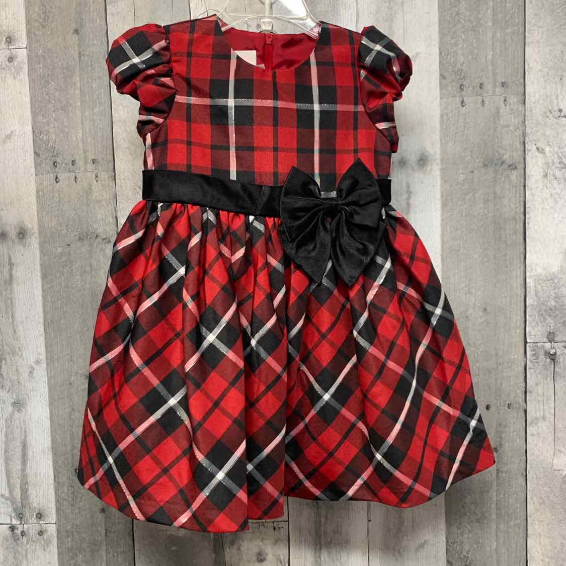 Size 24 Months Red/Black Bonnie Jean/Baby Dress - Party