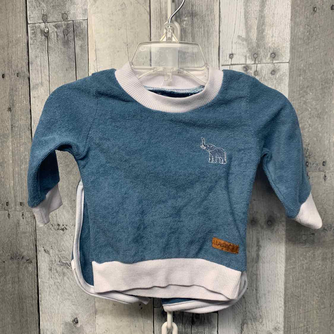 Size 3-6 Months Blue B Brand Shirt/Shorts