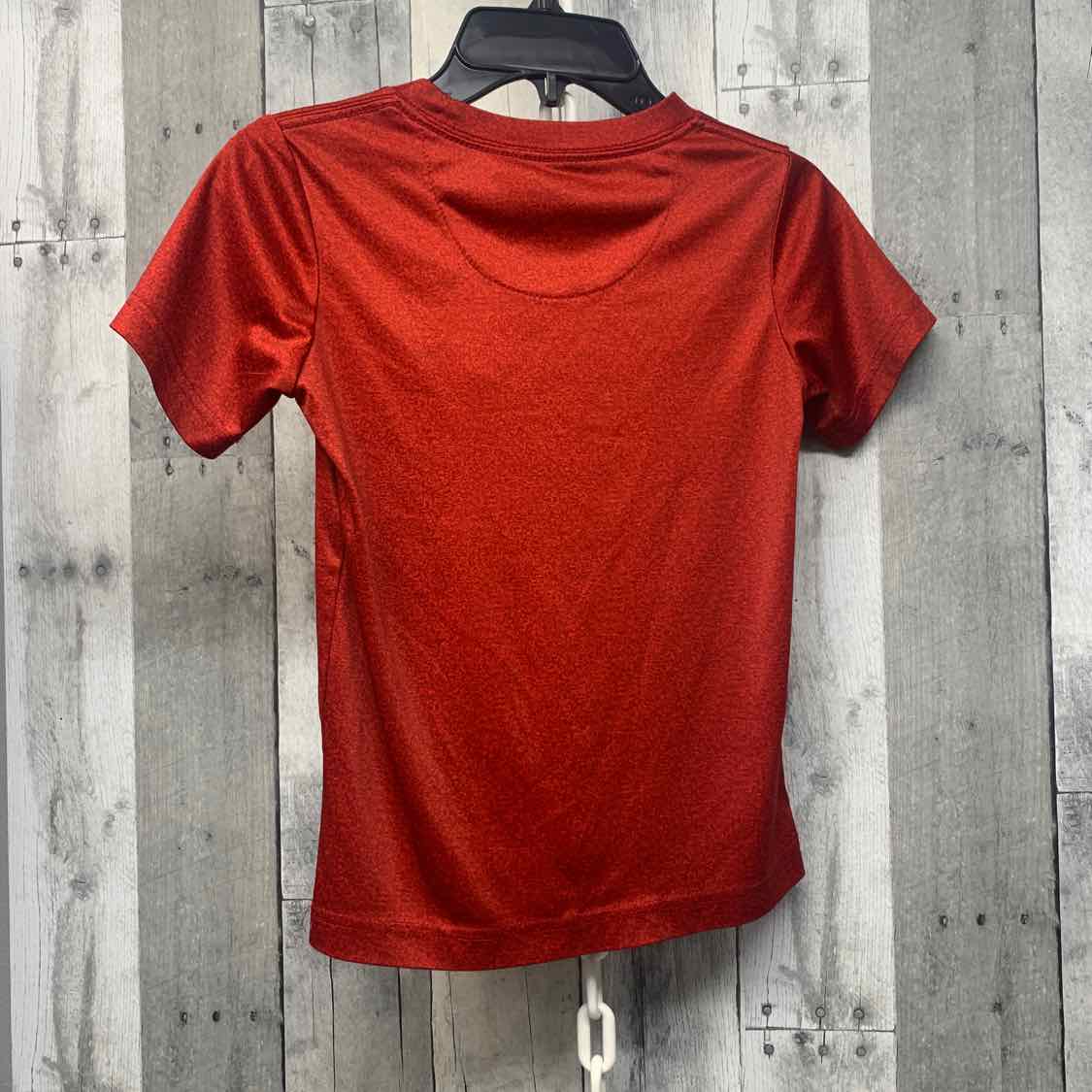 Size 7 Red Graphic Sport Brand T Shirt