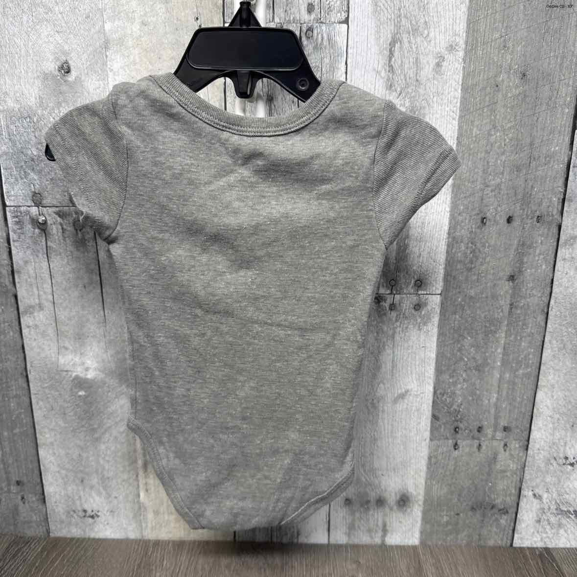 Size 12 Months Gray Sport Brand Bodysuit - OodlesCB
